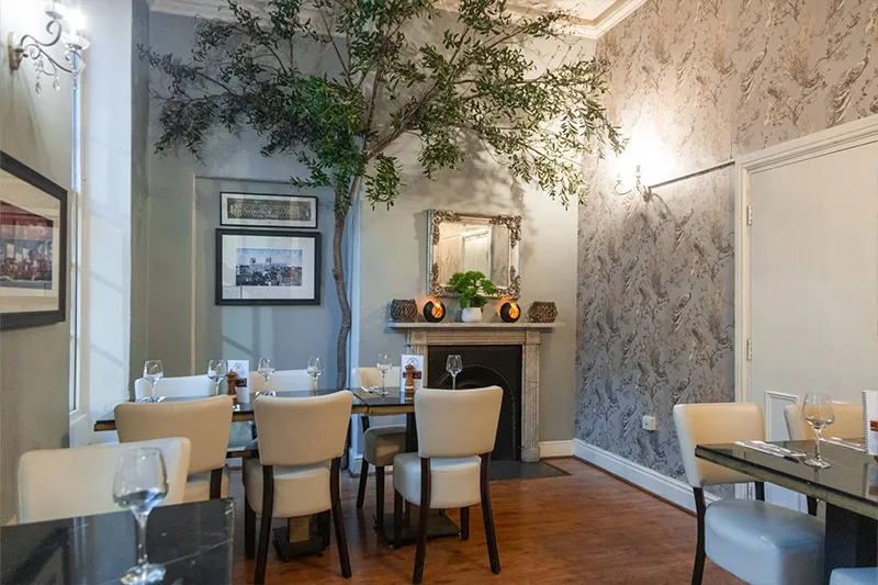 The Olive Garden private dining room at La Vecchia Scuola in York